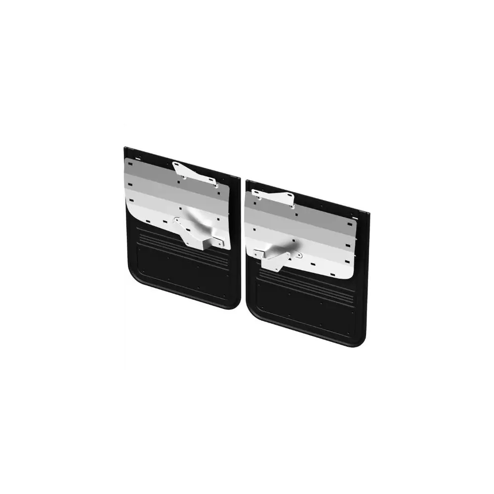 Rear Gatorback Rear Mud Flaps - No Plate - THWGCR413R-BK